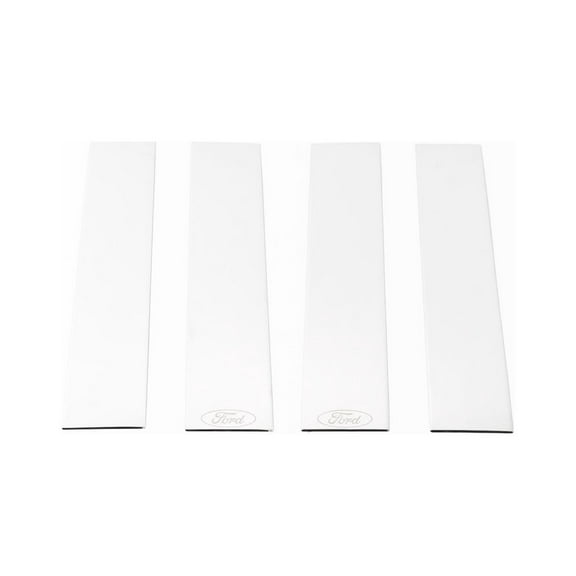 Putco 402685FD Classic Decorative Pillar Posts w/o Accents; Chrome; w/o Keypad; Fits select: 2017-2022 FORD F250 SUPER DUTY, 2017-2022 FORD F350 SUPER DUTY
