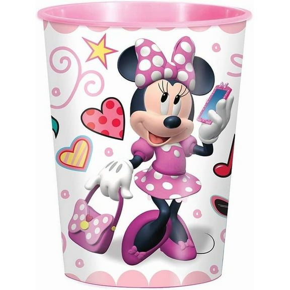 Disney Iconic Minnie Mouse Plastic Stadium Cup