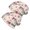 Pioneer Flower Floral Print Pattern-2, variant on Pioneer Flower Floral Print Pattern 2 Pack Slouchy Beanie Hat, Casual Daily Beanie with Stretchy Fabric & Soft Texture, Stretchy Polyester Gifts for Daily Home Outdoor