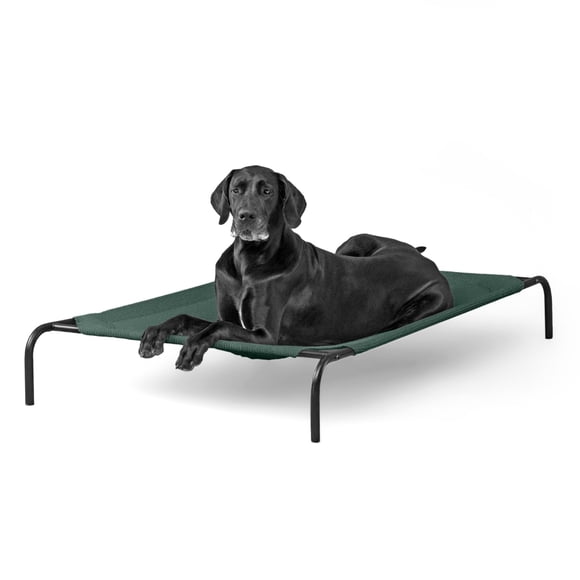 Cama para mascotas Coolaroo Original Elevated, extra grande, verde