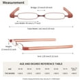 thumbnail image 3 of Computer Reading Glasses Lightweight Compact Reader Reading Glasses Reader 2.0x, 3 of 6
