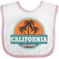 thumbnail image 3 of Inktastic Santa Barbara California Boys or Girls Baby Bib, 3 of 4