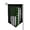 Sharp Corner, variant on St. Patrick'S Day Big Irish America Flag Garden Flag Double Sided Flags with Vivid Color for Yard Lawn Garden Decor 12.5 x18 Inch Square