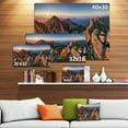 thumbnail image 3 of Majestic Sunset in Fall Mountains - Landscape Canvas Art Print, 3 of 4