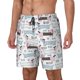 thumbnail image 1 of Balery Dachshund Dog Puppy Bañador para hombre, shorts de playa de secado rápido con entrepierna y forro de compresión-Medium, 1 of 6