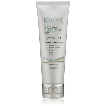 replenix sheer physical sunscreen cream spf 50+, 2