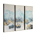 thumbnail image 4 of Uttermost Crashing Waves Wood Plastic Abstract Art in Multi-Color (Set of 3), 4 of 7