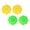 2 yellow 2 green, variant on 4PCS Urinal Deodorizer Mats Anti Splash Scented for Bathroom Urinals