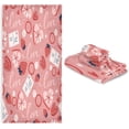 thumbnail image 7 of SKYSONIC 3 Pack Towel Valentine's Day Mother's Day Red Hearte Love Cotton Bath Towel Set (1 Bath Towel, 1 Hand Towel, 1 Washcloth) for Bathroom, Super Soft and Quick Dry Towels, 7 of 7