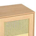 thumbnail image 6 of CRO Decor Oak Storage Cabinet With 3-Pannel Doors, 6 of 9