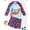 czb# Red193, variant on CUZIBR Boys Two Piece Swimsuits Rash Guard Cute Cartoon Print Striped Long Sleeve Shirts Tops And Elastic Waist Shorts Trunks Swimwear Outfits Beach Pool Sun Protection Bathing Suit,Blue,140