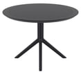 thumbnail image 3 of Compamia Sky Round Dining Table 42 inch Black, 3 of 6