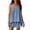 Navy women's 2 piece shorts set a1, variant on Cagogo Women's 2 Piece Shorts Set Casual Plaid Boho Summer Outfits Round Neck Sleeveless Tank Top Comfy Lounge Shorts Matching Sets Tracksuits Loungewear Travel Airport Clothes, Green L