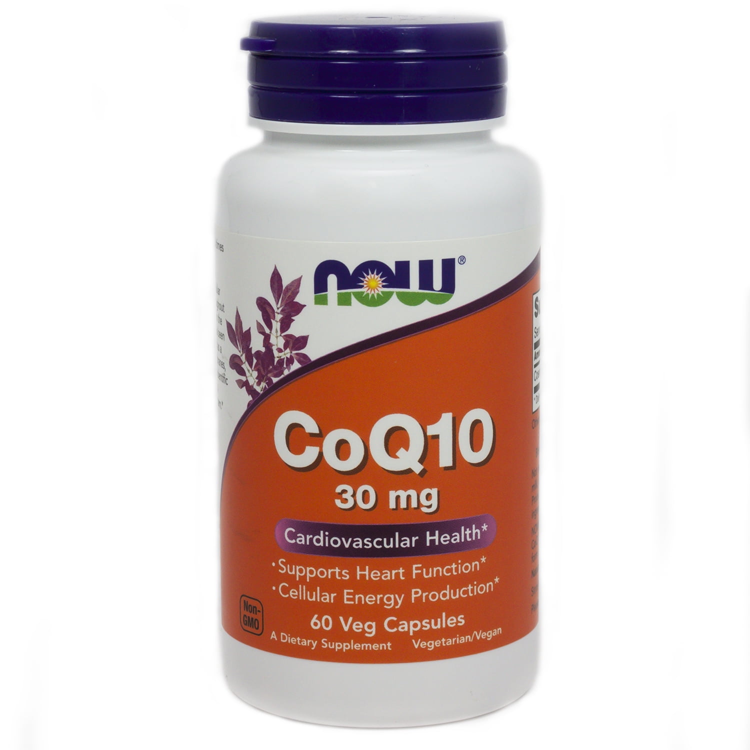 NOW Foods Coq10 30 mg 60 Veg Caps