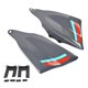 thumbnail image 3 of Conjunto de panel lateral de relleno de motocicleta, de decoración Conjunto antichoque apto para Reemplazo directo rojo gris oscuro kusrkot Cubierta protectora, 3 of 7