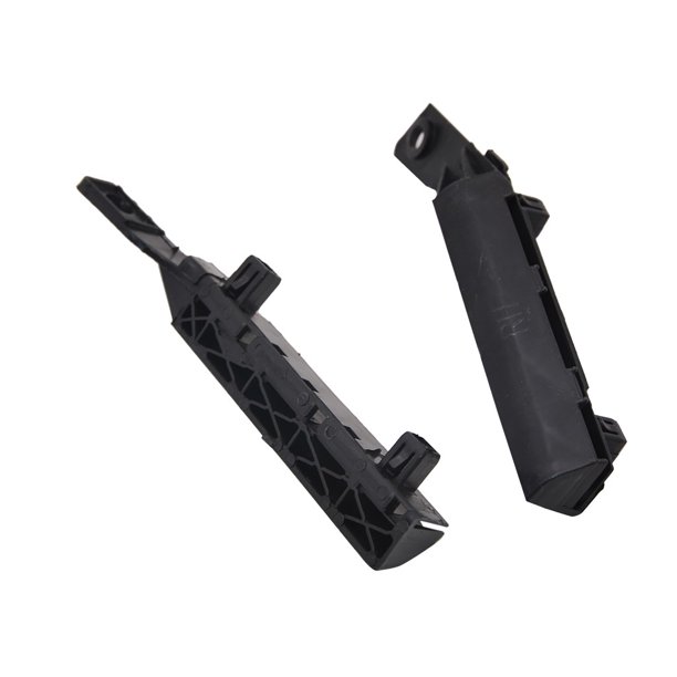 Soporte de montaje para parachoques delantero - Plástico ABS Negro Durable Fácil Instalación para Nissan Versa 2009-2012
