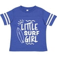 thumbnail image 3 of Inktastic Little Surf Girl with Surfboard Girls Toddler T-Shirt, 3 of 5