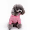 thumbnail image 3 of Dogs Sweater For Small Dog Soft Puppies Clothing Winter Sweaters Warm Outfit for Small Cat Apparel,dog shirt sweater Vest For Medium Dog,Pink,XXL, 3 of 6