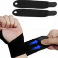 thumbnail image 6 of COCEQUC 1Pair Wrist Brace Carpal Tunnel Wrist Support Wrist Hand Splint Brace Z2E2, 6 of 6