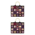 thumbnail image 4 of mmirethe Cotton Stylish And Functional Shoulder Bag Must-Have Accessory For Any Occasion Shoulder Bags black 2Set, 4 of 6