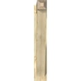 thumbnail image 2 of Ekena Millwork 6"W x 28"D x 36"H Traditional Rough Sawn Craftsman Outlooker, Douglas Fir, 2 of 4