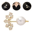 thumbnail image 3 of Toyvian 1Set Women Brooch Pin Elegant Golden Copper Clothes Decoration Daily Life, 3 of 8