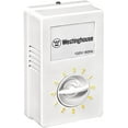 thumbnail image 2 of Westinghouse Lighting Industrial 56” White Steel Ceiling Fan with 5-Speed Wall Control Unit, 2 of 3