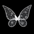 thumbnail image 1 of Asistente de ángel brillante navideño con correas elásticas para los hombros y festival para disfraz de fiesta, 1 of 2