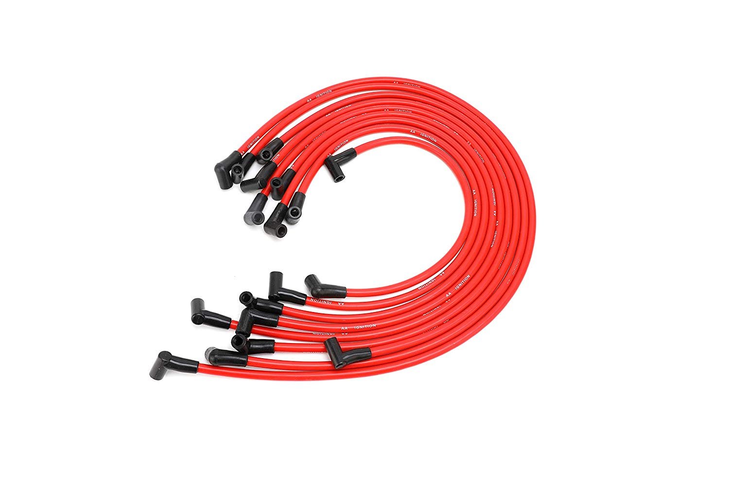 Universal Spark Plug Wire Set 10.5mm High Performance Kit Fits