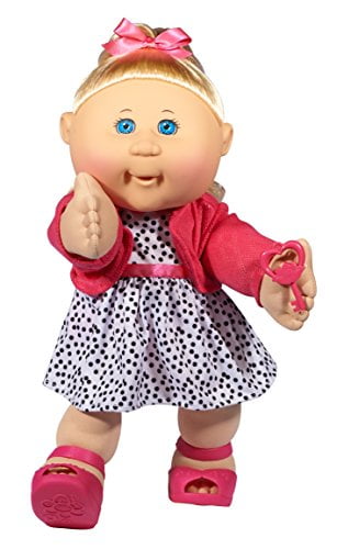 cabbage patch doll red hair blue eyes