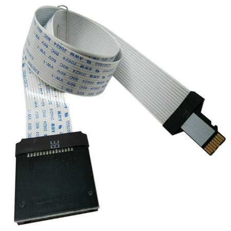 Flex Card - TF to Micro SD TF Flex Zip Extension Cable Memory Card Adapter Extender Cord Linker for SanDisk MicroSDHC/Raspberry Pi/Arduino GPS TV SDXC