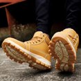 thumbnail image 4 of Men's Outdoor Athletic Boots Hiking Boots Trekking Shoes Fashion High-Top Tooling Boots Men's Snow Boots Plush Cotton Shoes, 4 of 15