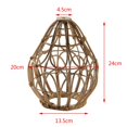 thumbnail image 3 of Lámpara colgante de pantalla de ratán de lámpara de tejado Lámpara colgante de vintage Lámpara de salón de té Comedor Accesorios de iluminación Colco Pantalla de lámpara de araña, 3 of 8