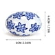 thumbnail image 3 of Uuiauoio Handcrafted Blue and White Ceramic Egg Ornaments Holiday Decorations Perfect Accents for Home or Office,Ideal Gifts for Mother's Day, Easter and Housewarming, 3 of 4