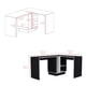 thumbnail image 5 of Escritorio en L Rook Wengue Virtual Muebles, 5 of 5