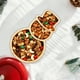 thumbnail image 1 of Frutero de madera, ideal para Navidad. Centro de mesa navideño con dos niveles de madera de acacia, base estable, plegable y portátil. Perfecto para comedor, cocina u oficina. Gran, 1 of 6