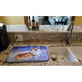 thumbnail image 2 of Caroline's Treasures Corgi Snow Cardinal Dish Drying Mat, 2 of 2