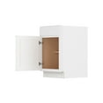 thumbnail image 3 of Furinno Shaker Drawer Base Kitchen Cabinet with 1-Door, Ready to Assemble, 24 D x 21 W x 34.5 H, White, 3 of 9