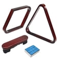 thumbnail image 4 of Almencla Pool Ball Rack Positioning Frame Triangle Snooker Equipment Solid Wood Billiard, 4 of 8