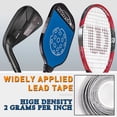 thumbnail image 4 of Cinta adhesiva de plomo para golf de 2 g/pulgadas, 1,27 cm x 152,4 cm, 4,54 g, 4 of 6