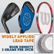 thumbnail image 4 of Cinta adhesiva de plomo para golf de 2 g/pulgadas, 1,27 cm x 152,4 cm, 4,54 g, 4 of 6