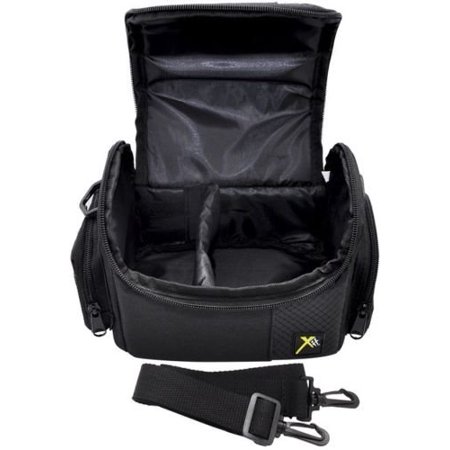 Deluxe Compact Camera Carrying Case Bag For Fujifilm Finepix HS20EXR HS22EXR XS1