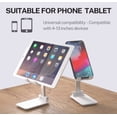 thumbnail image 3 of Soporte Para CELULAR O TABLET de Escritorio. CONTOYSA  HD124 Blanco, 3 of 5