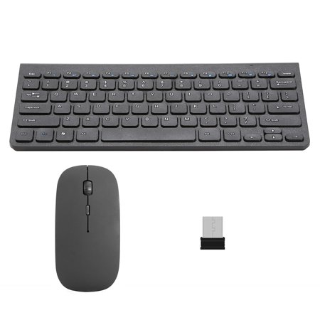UPC: 0616043330952 | iMountek Wireless Keyboard and Mouse 2.4GHz Multimedia Mini Keyboard Mouse Combos USB Receiver for Notebook Laptop Mac Desktop PC TV Office Supplies