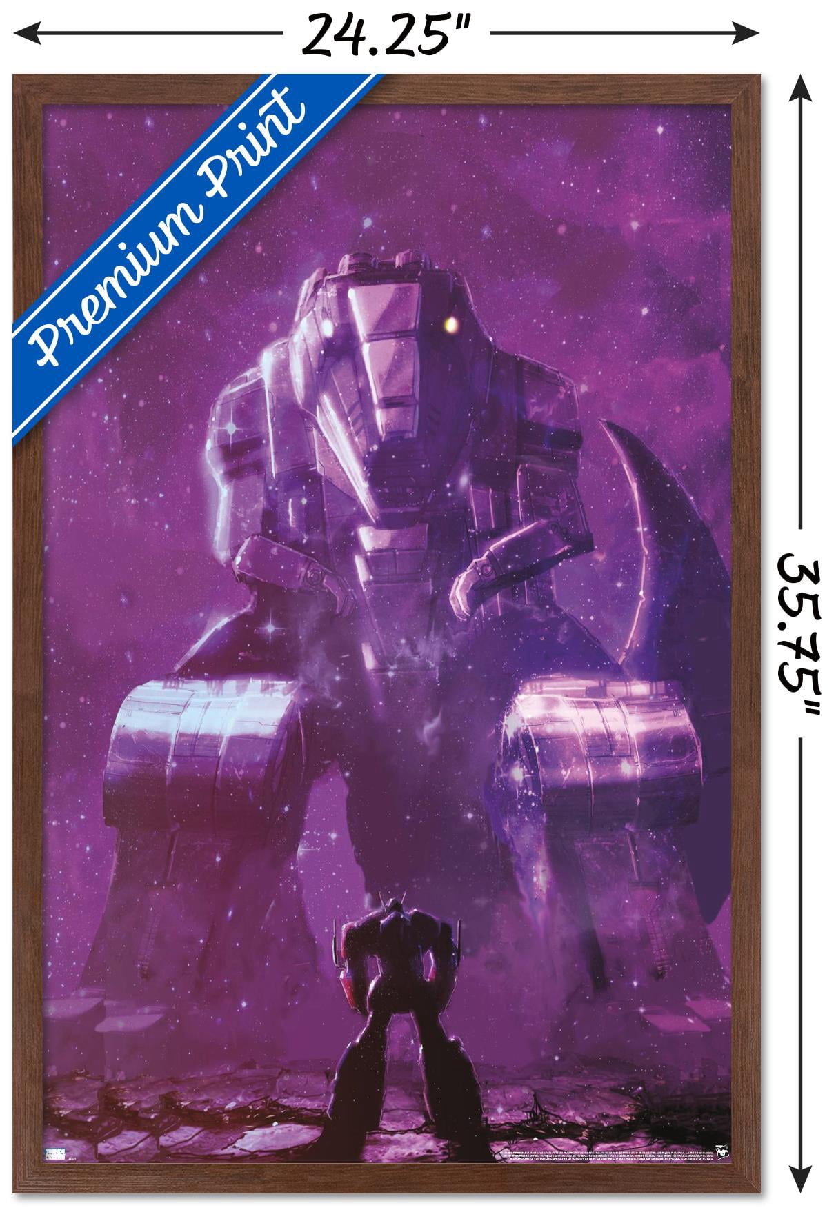 Hasbro Transformers - Grimlock Wall Poster, 22.375" x 34" Framed