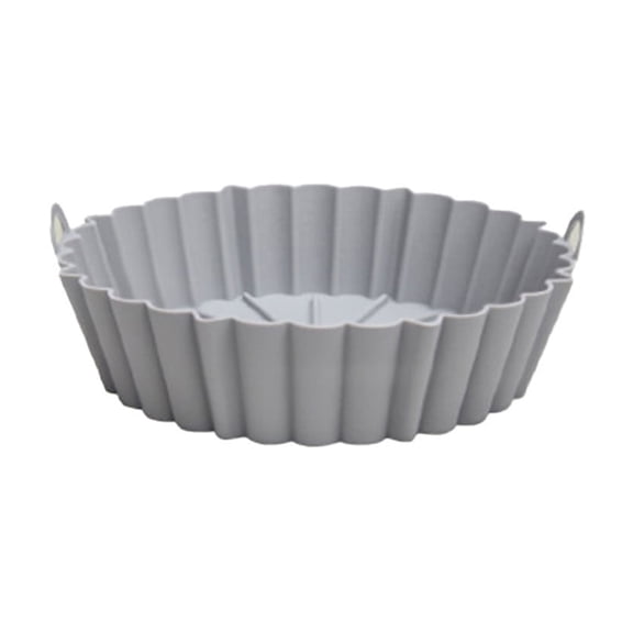 Daiosportswear Silicone Air Fryer Liner 8 inch Reusable Air Fryer Basket Heat Resistant Easy Cleaning Air fryers Silicone Pot Round Easy To Clean Kitchen Accessory