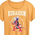 thumbnail image 3 of Pokémon - Koraidon Collegiate - Women's Short Sleeve Graphic T-Shirt, 3 of 6