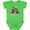 Apple Green, variant on Squirrel Superhero Landing with Acorns Boys or Girls Baby Bodysuit