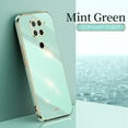 thumbnail image 1 of Luxury Plating Square Finger Ring Holder Silicone Phone Case On For Xiaomi Redmi Note 9 Pro Max Note9 S 9s 9pro Soft Stand Cover, 1 of 7