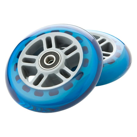Razor Scooter Replacement Wheels - Compatible with A, A2, A4, Spark, Spark 2.0, and the Sweet (Best Two Wheel Scooter For 6 Year Old)